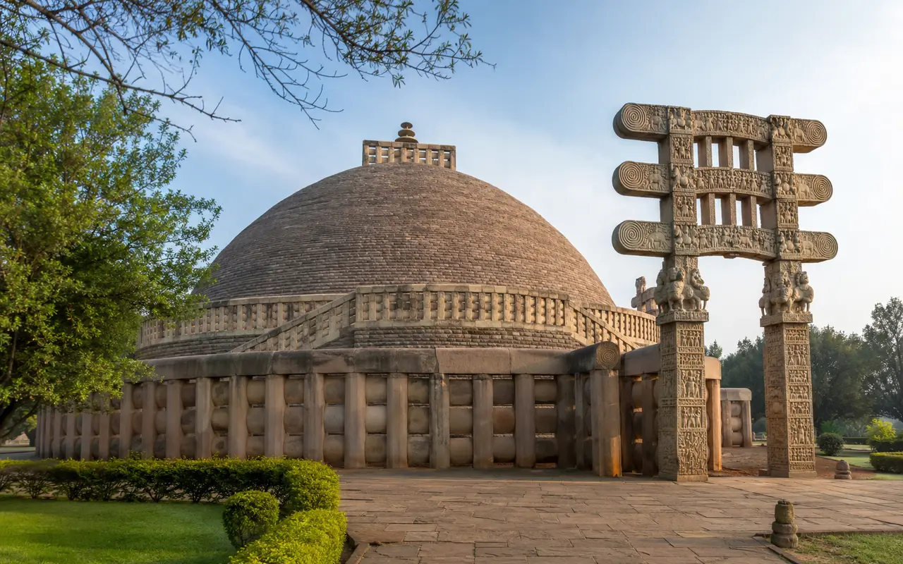 Sanchi Stupa landmark in Madhya Pradesh