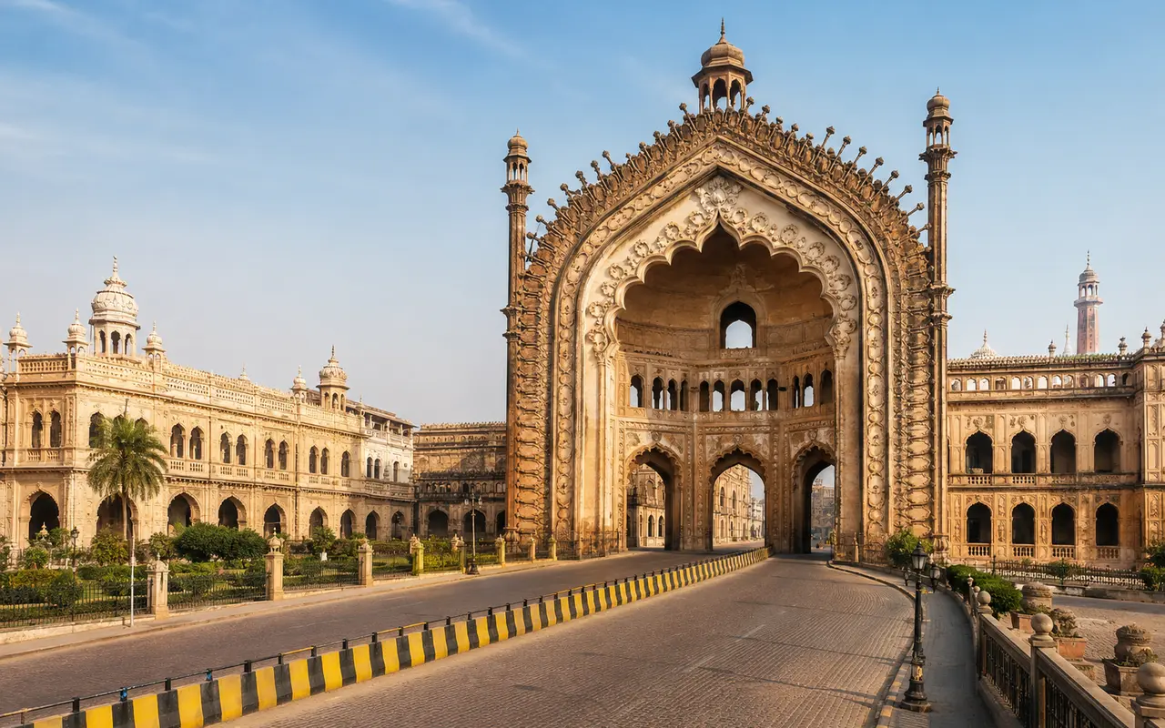 Rumi Darwaza landmark in Lucknow